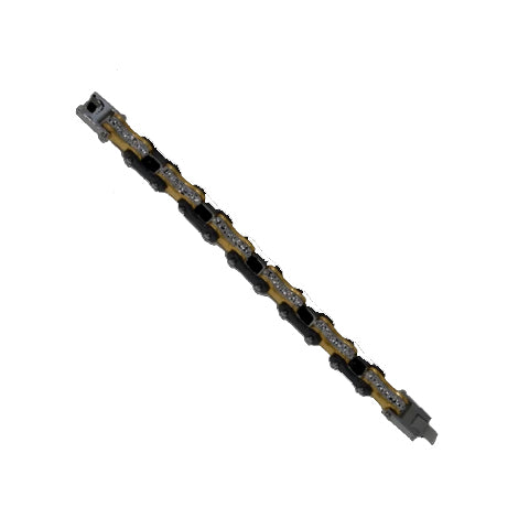 VJ1113 Two Tone Black/Gold W/White Crystal Centers-Bracelets-Daniel Smart Mfg - Retail