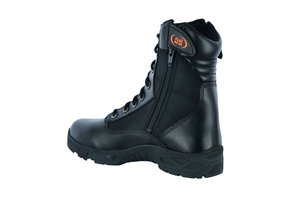 WarpDrive 7 - Men's Leather Motorcycle Boots-Mens Motorcycle Boots-Daniel Smart Mfg - Retail