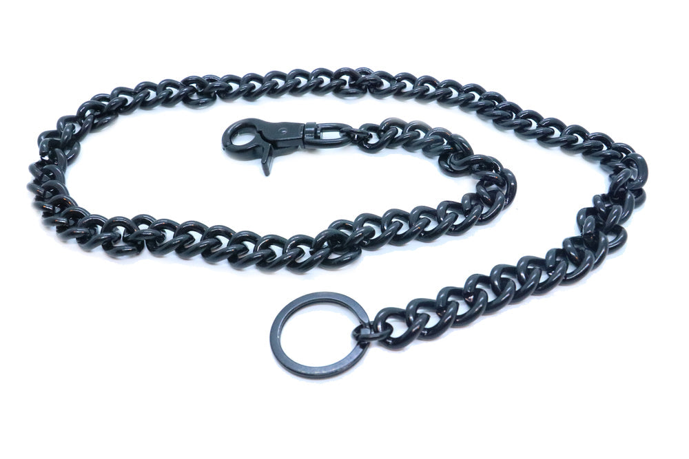 WC001 34" Wallet Chain Black-Wallet Chains/Key Leash-Daniel Smart Mfg - Retail