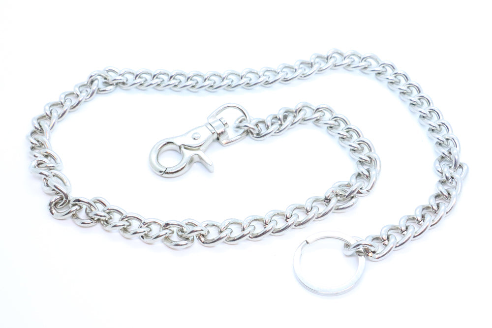 WC003 34" Wallet Chain Chrome-Wallet Chains/Key Leash-Daniel Smart Mfg - Retail