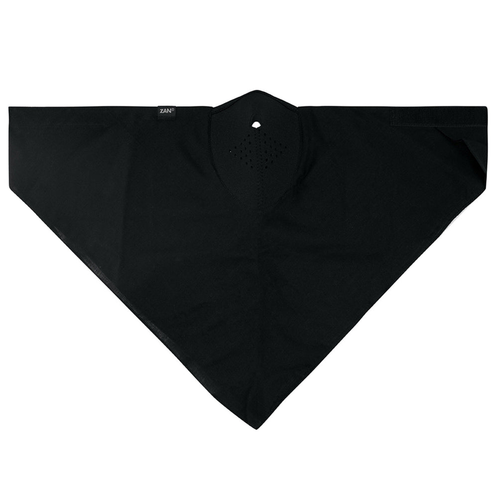 WNEO114 NEODANNA Mask- Cotton/Neoprene- Black-Half Facemasks-Daniel Smart Mfg - Retail