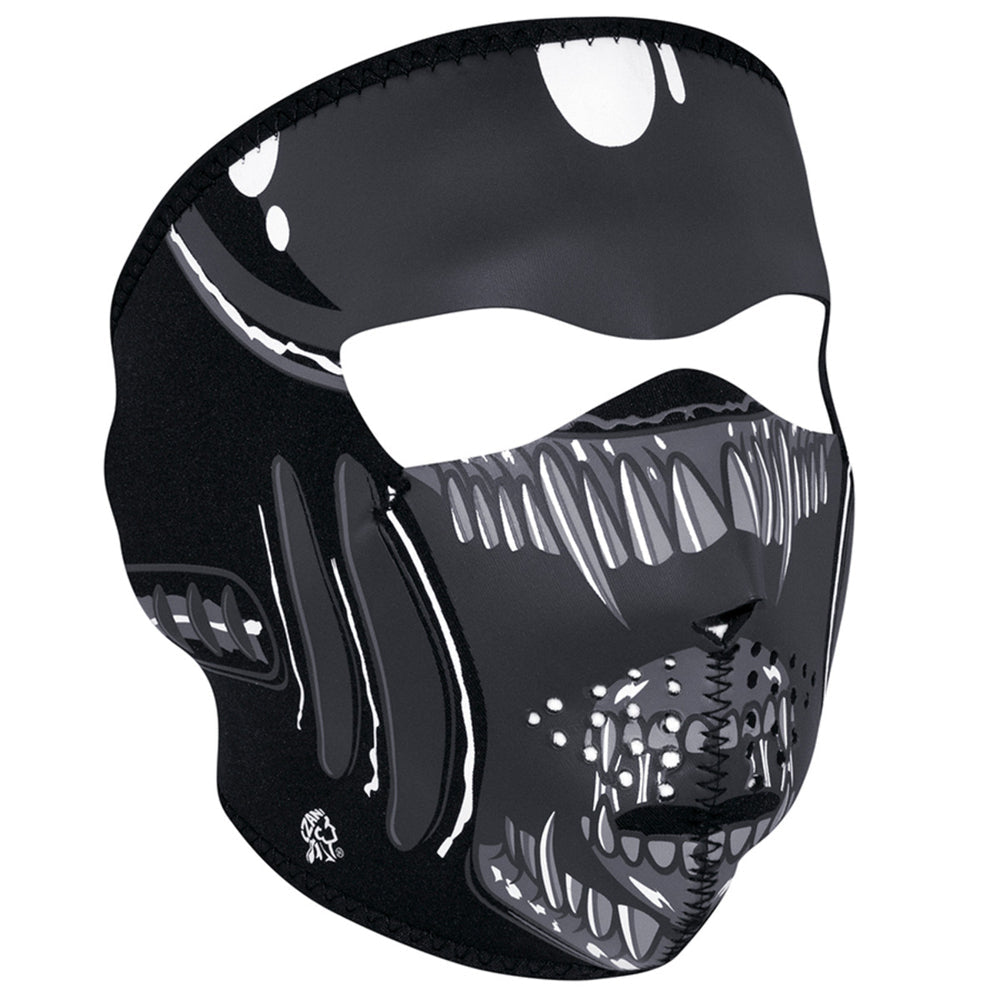 WNFM039 ZAN® Full Mask- Neoprene- Alien-Full Facemasks-Daniel Smart Mfg - Retail