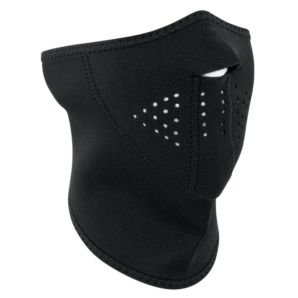 WNFM114H3 3-Panel Half Mask, Neoprene, Black-Half Facemasks-Daniel Smart Mfg - Retail