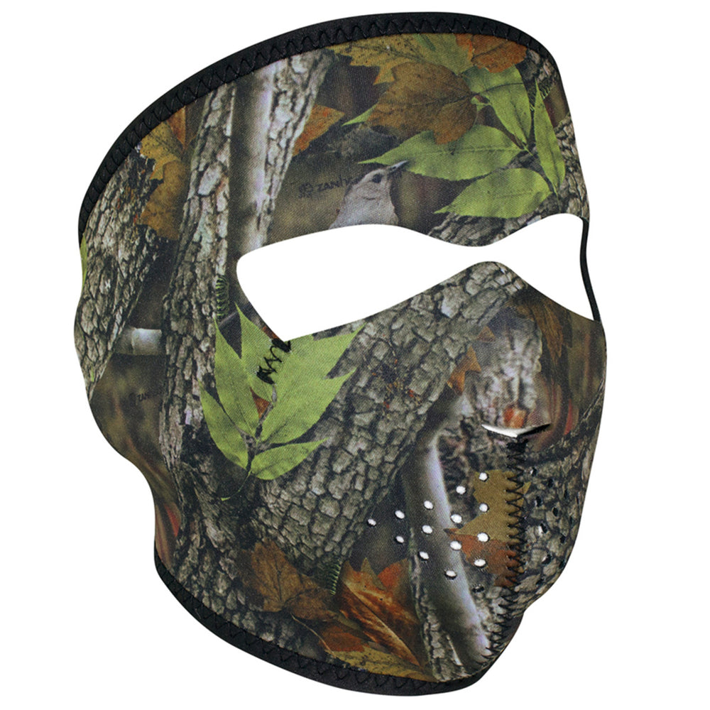 WNFM238 ZAN® Full Mask- Neoprene- Forest Camo-Full Facemasks-Daniel Smart Mfg - Retail
