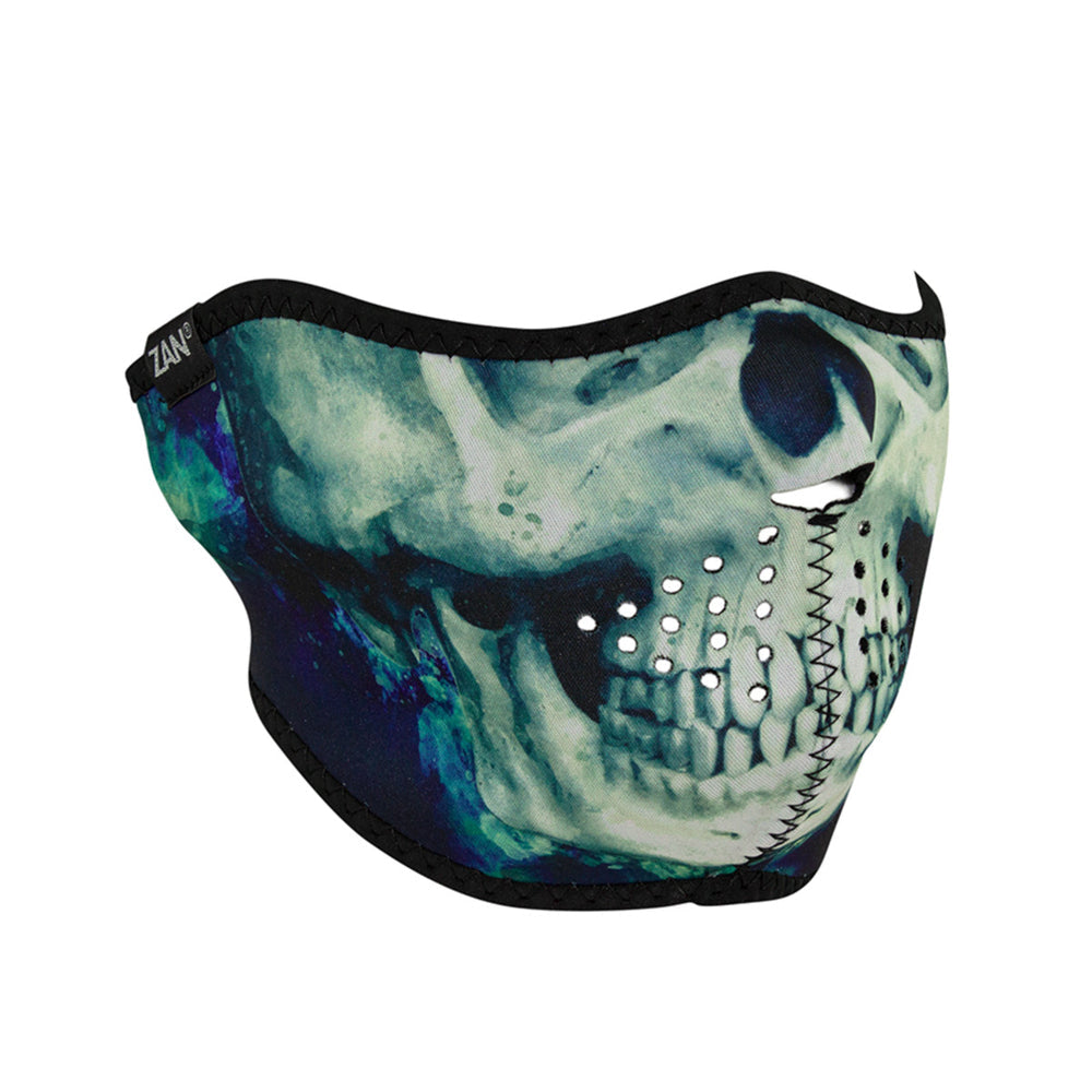 WNFM414H Neoprene Half Face Mask, Paint Skull-Half Facemasks-Daniel Smart Mfg - Retail
