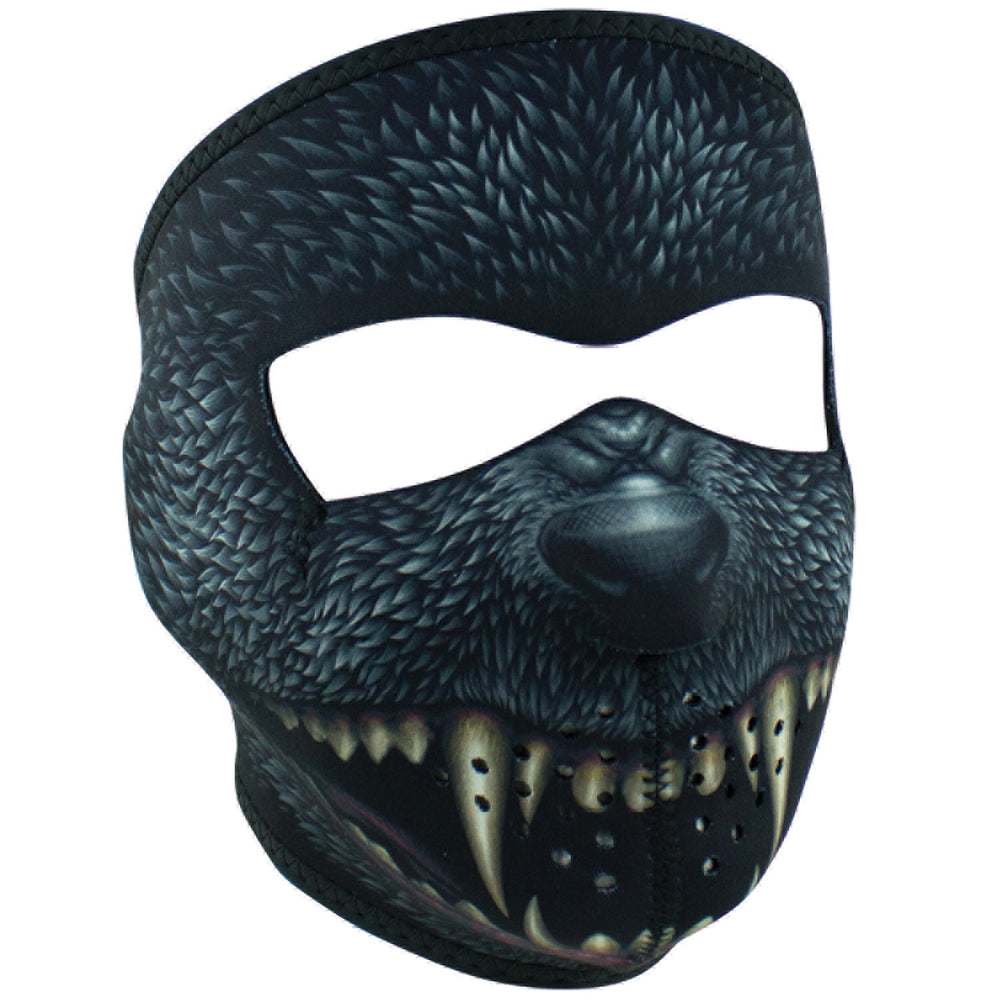 WNFM416 ZAN® Full Mask- Neoprene- Silver Bullet-Full Facemasks-Daniel Smart Mfg - Retail