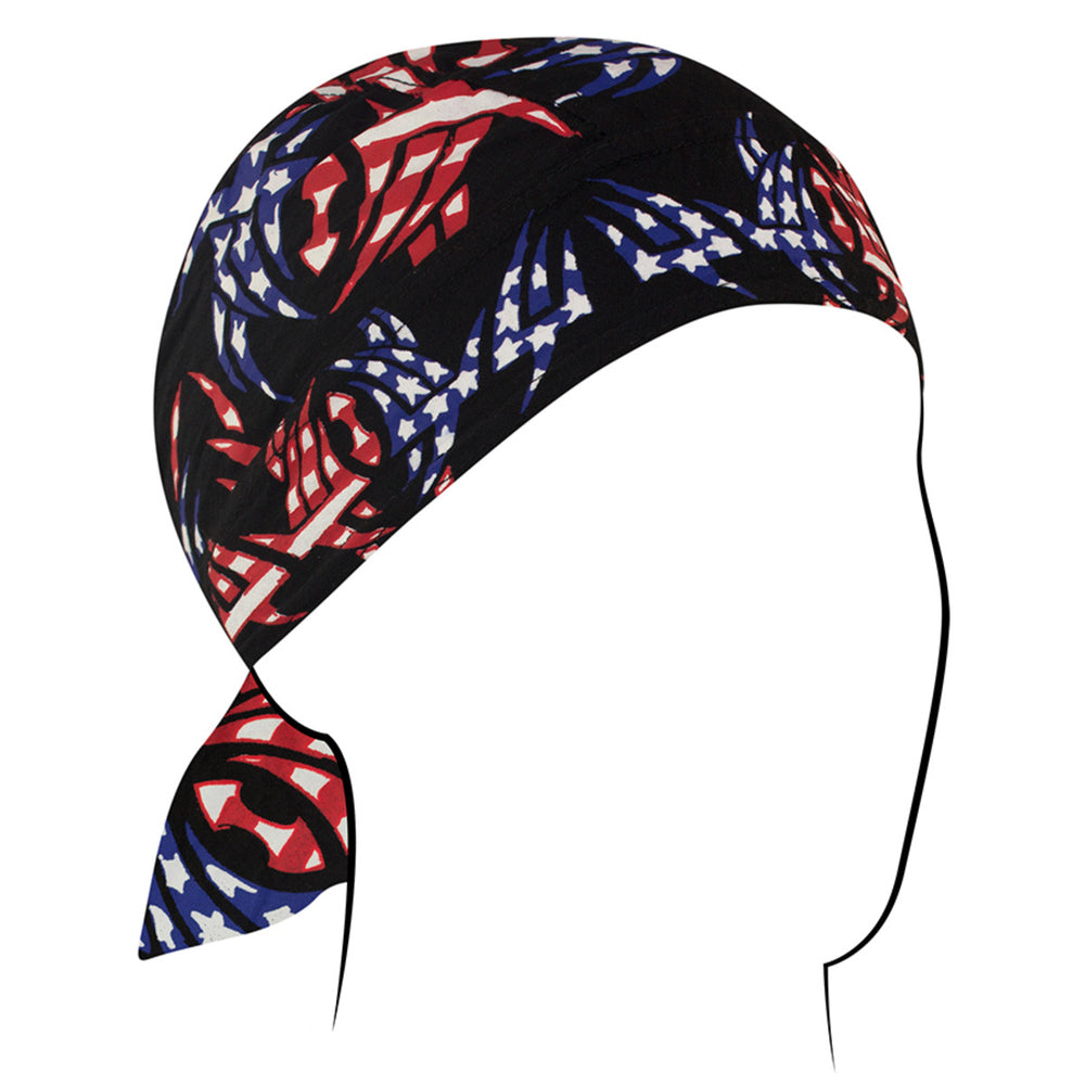Z594 Flydanna®, Cotton, Tribal Patriot-Headwraps-Daniel Smart Mfg - Retail