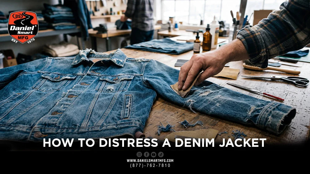 How to Distress a Denim Jacket