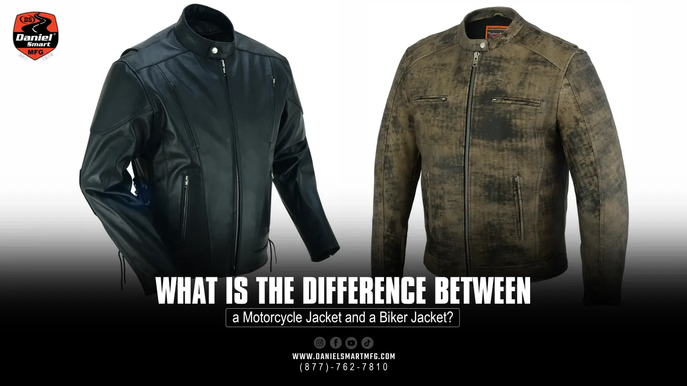 What is the Difference between a Motorcycle Jacket and a Biker Jacket?