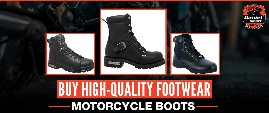 Buy High-Quality Footwear, Motorcycle Boots