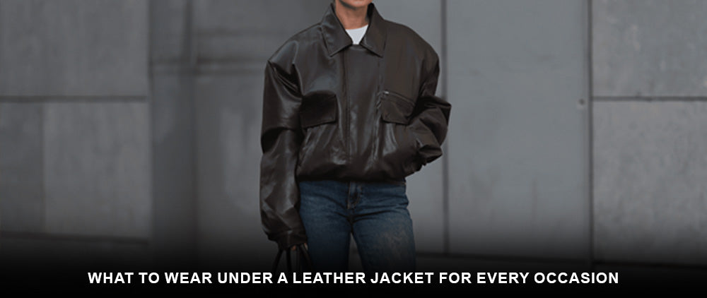 What to Wear Under a Leather Jacket for Every Occasion