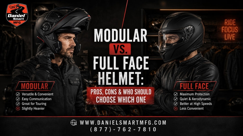 Modular vs. Full Face Helmet: Pros, Cons & Who Should Choose Which One