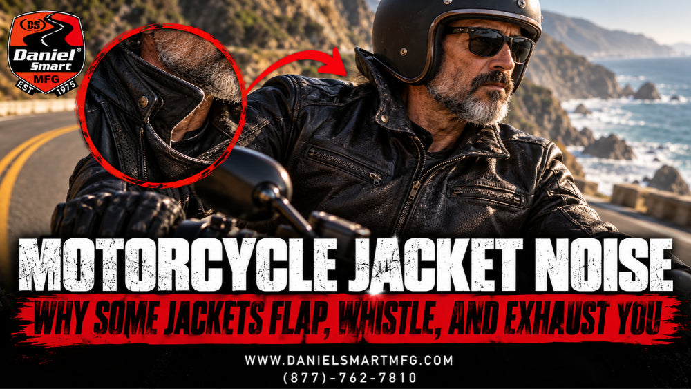 Motorcycle Jacket Noise: Why Some Jackets Flap, Whistle, and Exhaust You