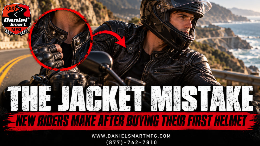The Jacket Mistake New Riders Make After Buying Their First Helmet