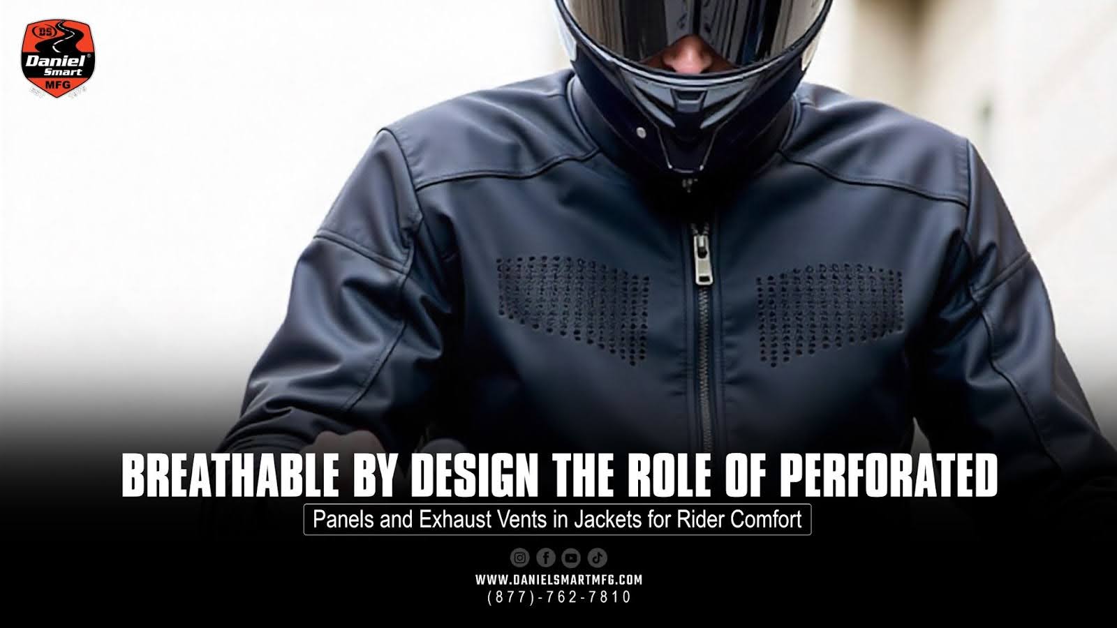 The Role of Perforated Panels in Motorcycle Jackets for Comfort