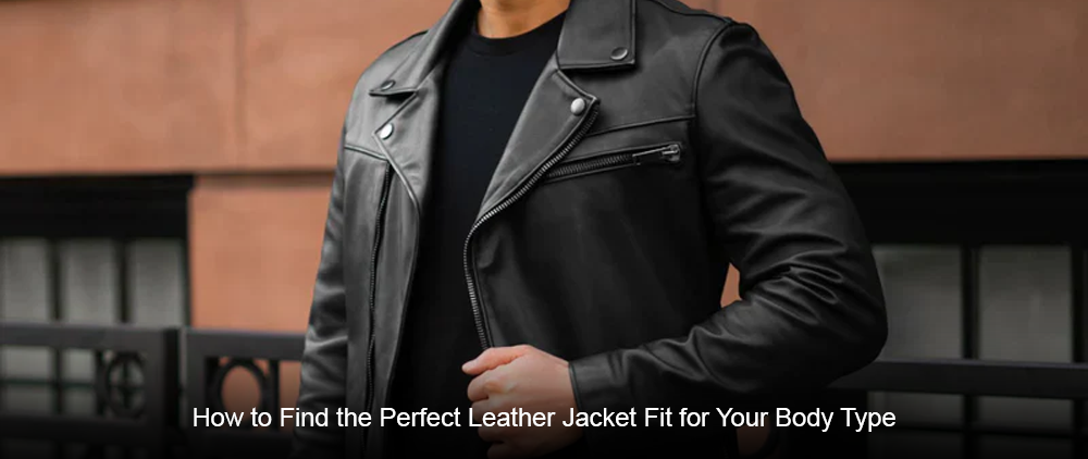 How to Find the Perfect Leather Jacket Fit for Your Body Type