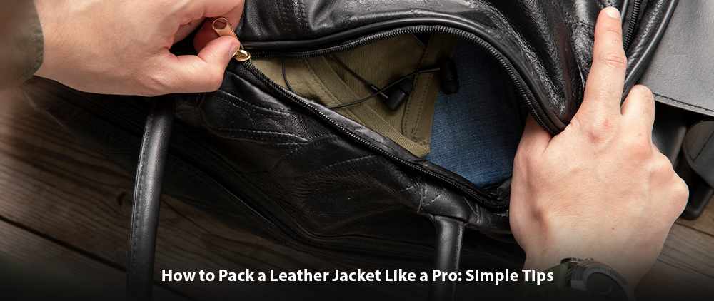 How to Pack a Leather Jacket Like a Pro: Simple Tips