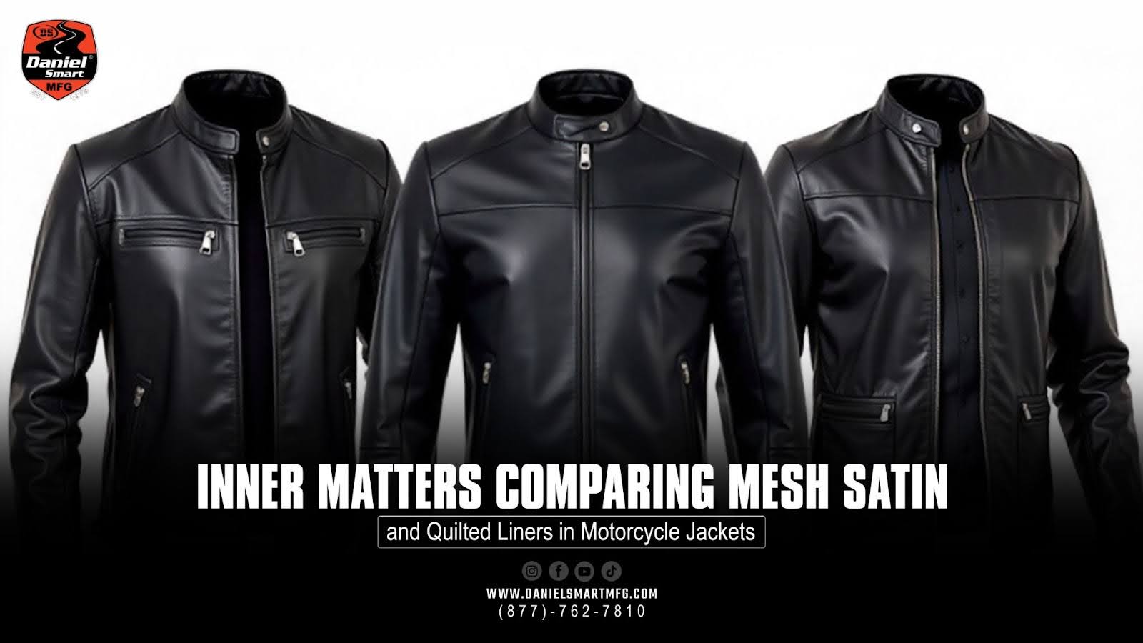 Inner Matters: Comparing Mesh, Satin and Quilted Liners in Motorcycle Jackets