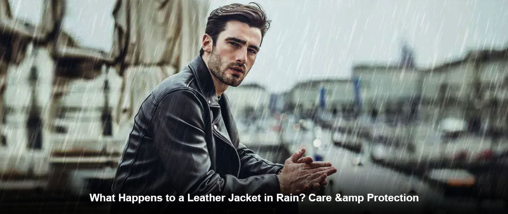 What Happens to a Leather Jacket in Rain? Care &amp; Protection Guide