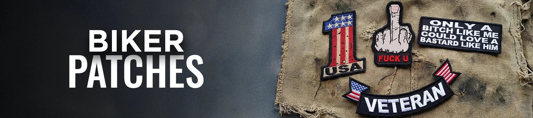 Biker Patches For Motorcycle Jackets And Vests