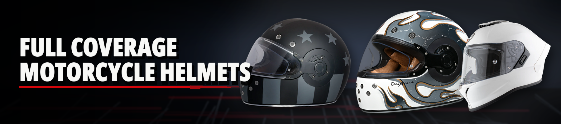 Full Coverage Helmets: Full Face & Modular