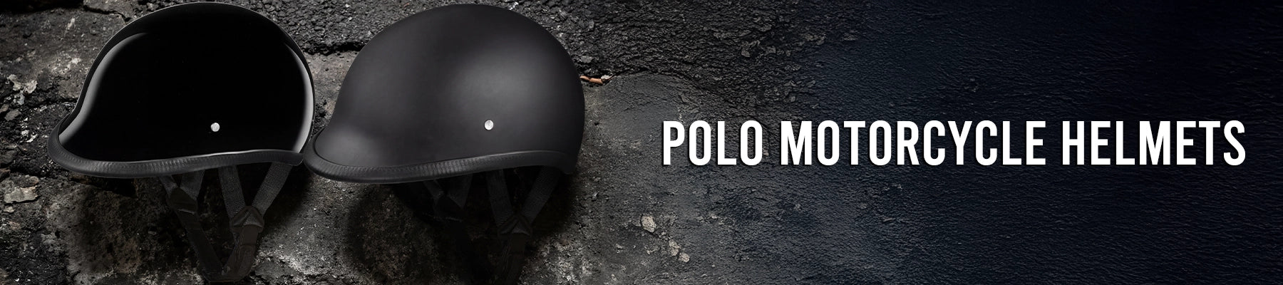 Polo Style Motorcycle Helmets