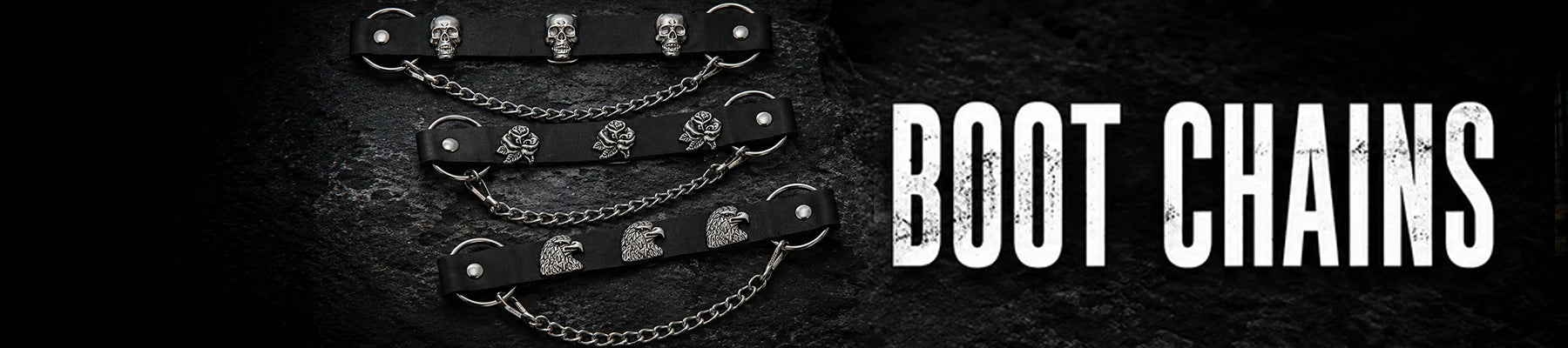 Decorative Boot Chains – Biker, Western & Cowboy Style