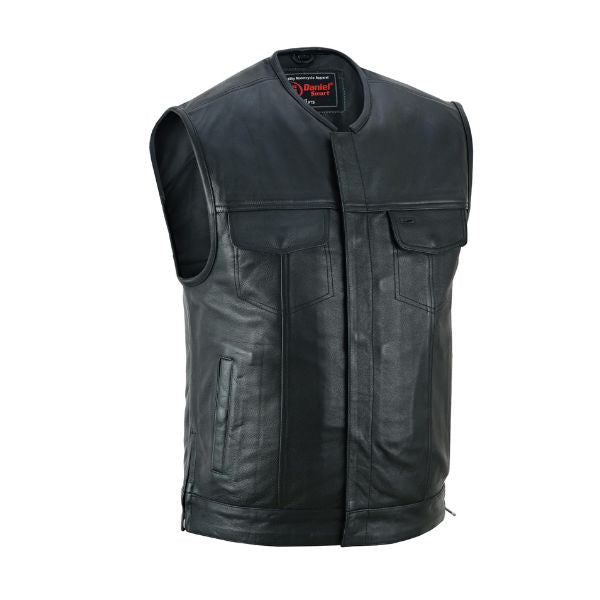 MENS LEATHER VESTS