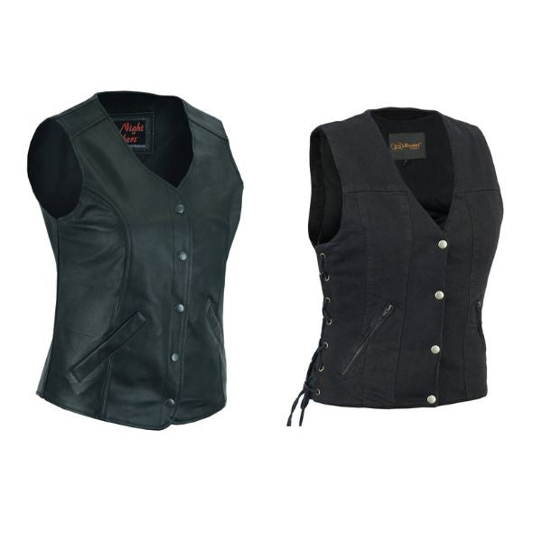 Womens Motorcycle Vests