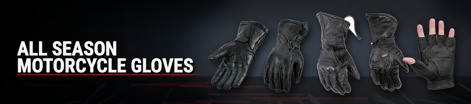 All-Season Motorcycle Gloves: One Pair, Every Ride