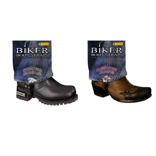 BIKER BOOT STRAPS