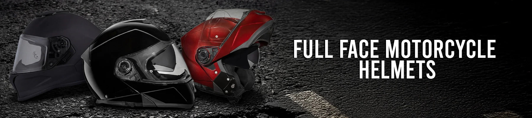 Full Face Motorcycle Helmets For Bikers