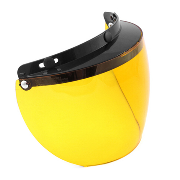 amazon primeamber colored face shield for motorcycle helmet Echo 3 Snap Flip Hard Coated Amber Color:Battle Yellow Bikemate | Other | mid-drive they are a snap