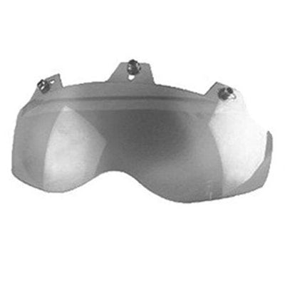 02-311 3 Snap Shorty Shield - Hard Coated Silver Mirror-Helmet Accessories-Daniel Smart Mfg - Retail