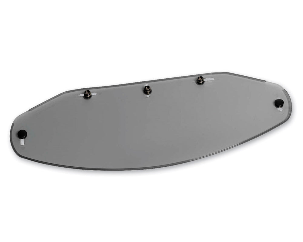 02-501 5 Snap Flat Sheild - Smoke-Daniel Smart Mfg - Retail