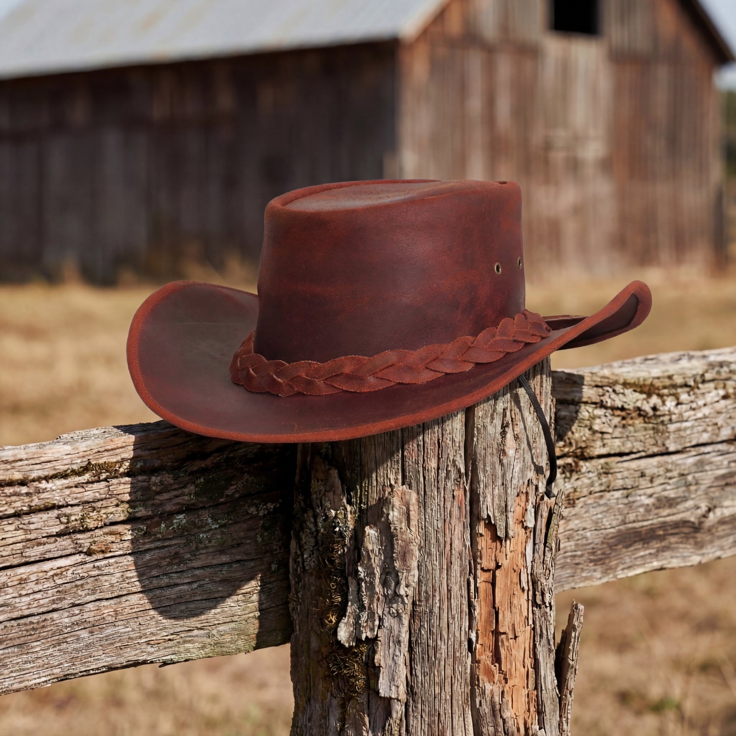 Rustwood- Men’s Leather Hat