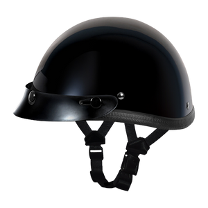 Novelty Smokey W/ Snaps- Hi-Gloss Black