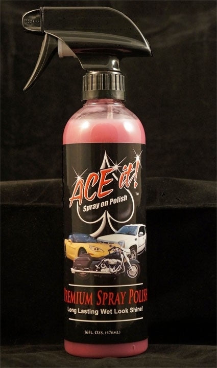 101-ACEIT Ace It Premium Spray Polish- 16oz-Bike Cleaners-Daniel Smart Mfg - Retail