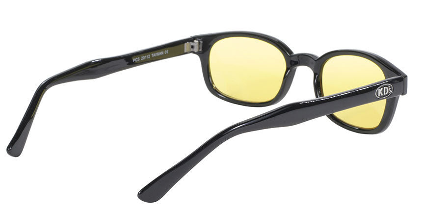 10112 X - KD'S BLK FRAME/YELLOW LENS-Daniel Smart Mfg - Retail