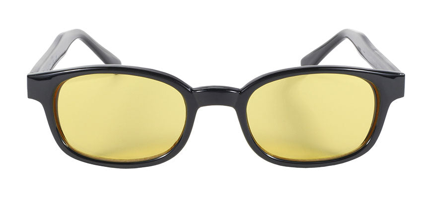 10112 X - KD'S BLK FRAME/YELLOW LENS-Daniel Smart Mfg - Retail