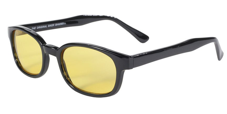 10112 X - KD'S BLK FRAME/YELLOW LENS-Daniel Smart Mfg - Retail