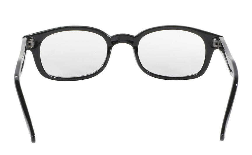 1015 X - KD'S BLK FRAME/CLEAR LENS-Daniel Smart Mfg - Retail