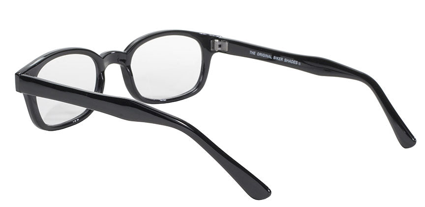 1015 X - KD'S BLK FRAME/CLEAR LENS-Daniel Smart Mfg - Retail