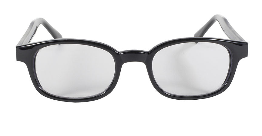 1015 X - KD'S BLK FRAME/CLEAR LENS-Daniel Smart Mfg - Retail