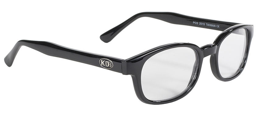 1015 X - KD'S BLK FRAME/CLEAR LENS-Daniel Smart Mfg - Retail