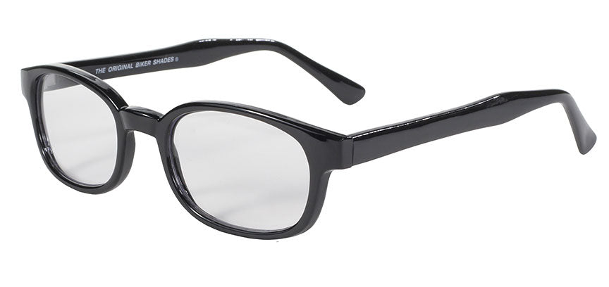 1015 X - KD'S BLK FRAME/CLEAR LENS-Daniel Smart Mfg - Retail