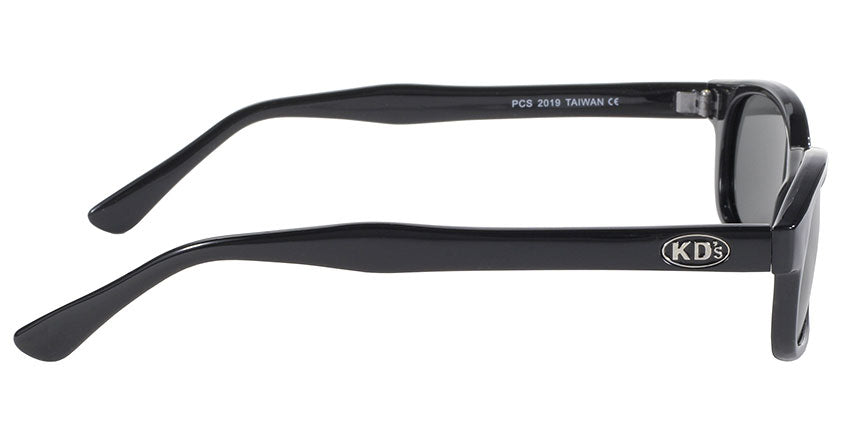 1019 X - KD'S BLK FRAME/GRAY POLARIZED LENS-Daniel Smart Mfg - Retail