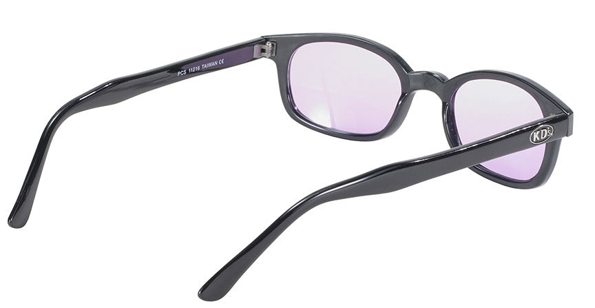 11216 X - KD'S BLK FRAME/LIGHT PURPLE LENS-Daniel Smart Mfg - Retail