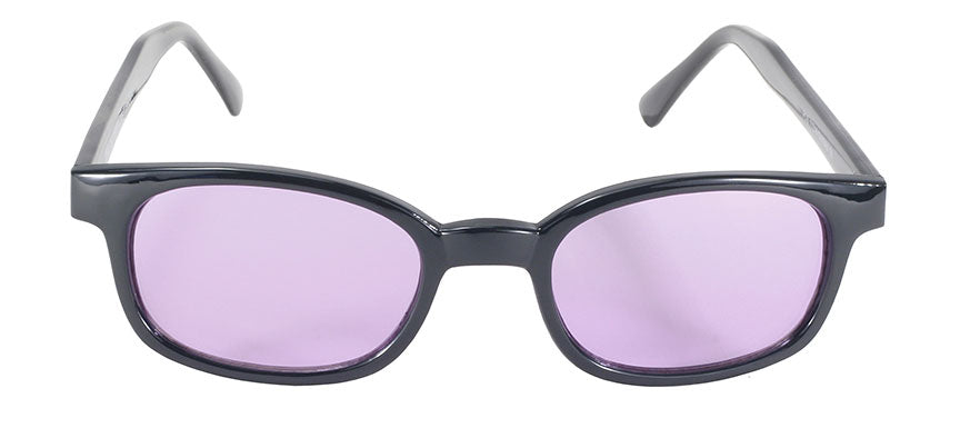 11216 X - KD'S BLK FRAME/LIGHT PURPLE LENS-Daniel Smart Mfg - Retail