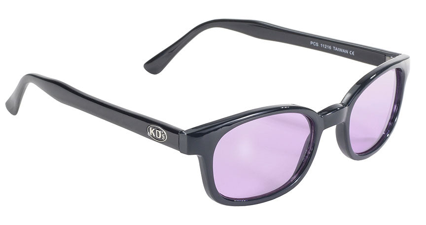 11216 X - KD'S BLK FRAME/LIGHT PURPLE LENS-Daniel Smart Mfg - Retail